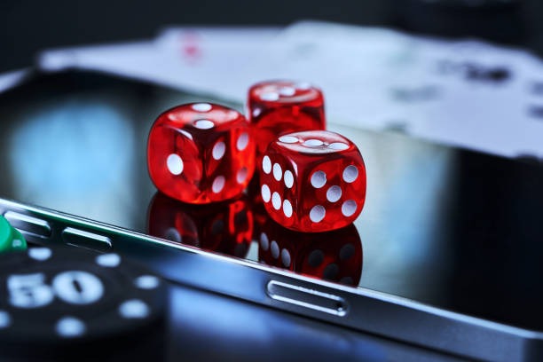 Live blackjack table with dealer and player cards visible